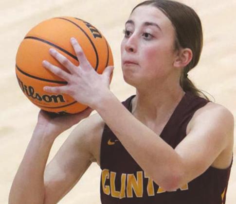 Short-handed Lady Reds beat Chickasha, 51-39