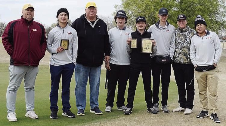 Clinton boys’ golf finishes second in tourney