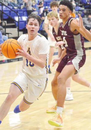 Depleted A-B advances in tourney