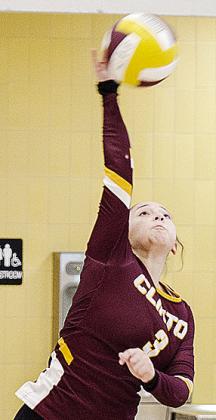 Lady Reds volleyball hosts yearly two-day tourney