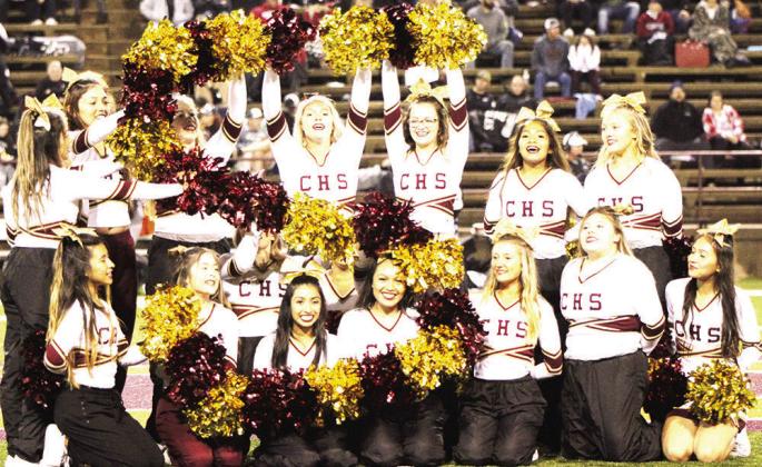 Clinton cheerleaders have spirit, yes they do