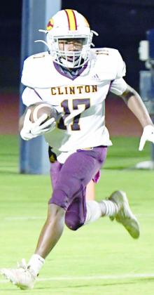Sprinting for the end zone