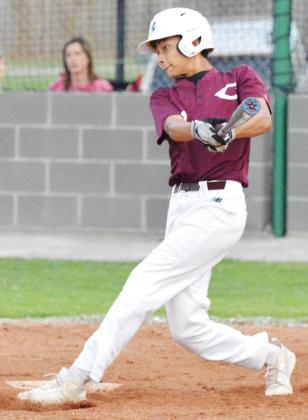 Clinton upcoming freshman DeAndrae Fanshier is rising up on the Preps suqad, hitting .480 and getting on base at a .552 clip.