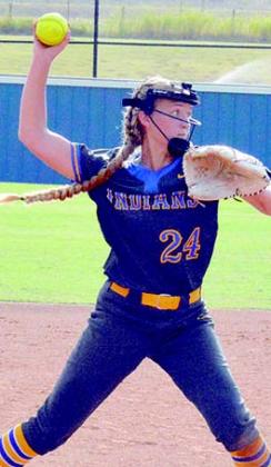 Lady Indians win two games Thursday in Hobart