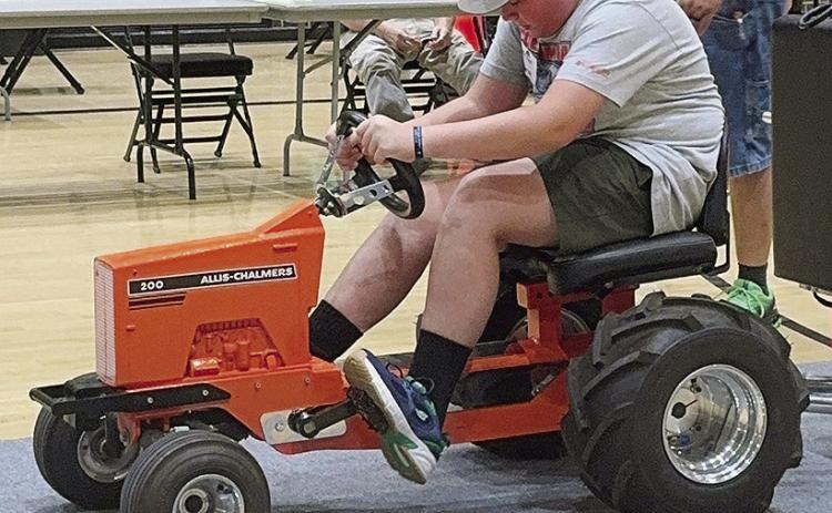 Morgon McCathern is next up to compete at the National Pedal Pull Championship on Sept. 26 in Mitchell, S.D. CDN | Courtesy photo