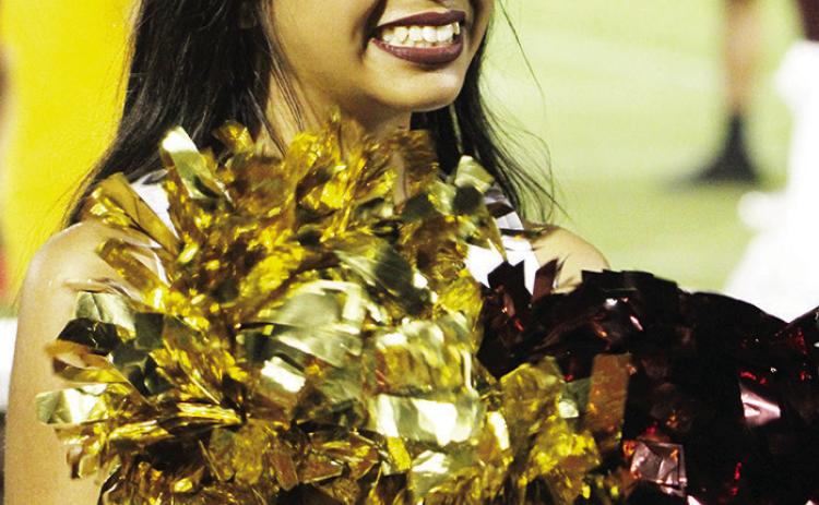 Clinton cheerleaders have spirit, yes they do