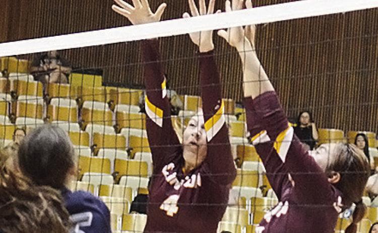 Clinton volleyball falls to Altus in four sets