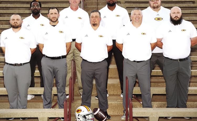 Front Row From Left: Jacob Lee, Skylar Watson, Trevor Powers, Garrett Harland, Michael Knabe; Back Row: Roger McClain, Cory Strahorn, RJ Powell, Grant Lee