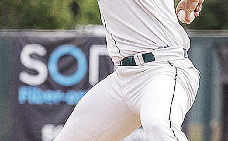 Valek Cisneros pitches during a game for the Oakland Ballers this season. CDN | Courtesy photo