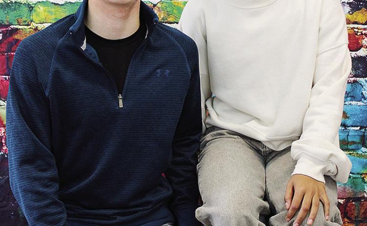 Wes Switzer and Peyton Clonce