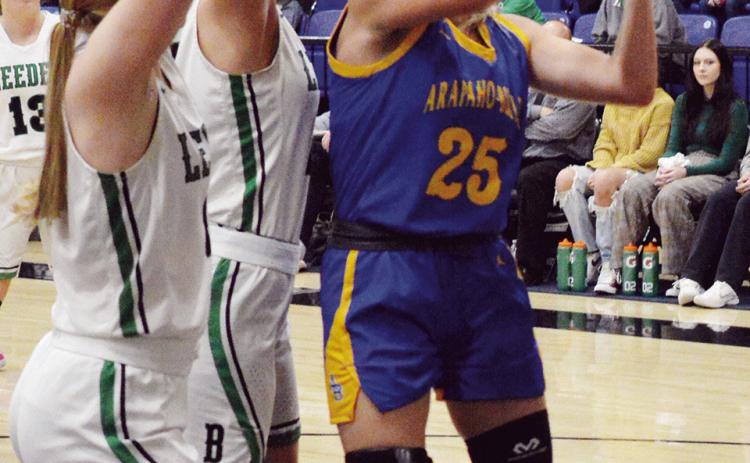 Contested shot