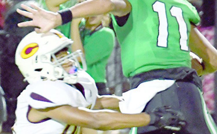 Making a tackle