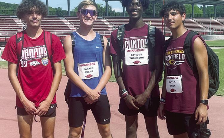 CHS track athletes participate at Arkansas camp