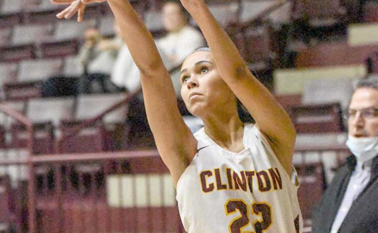 Tiela Johnson scored nine of her 14 points