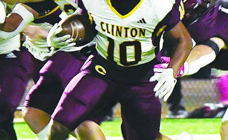 Clinton cheer takes part in state competition