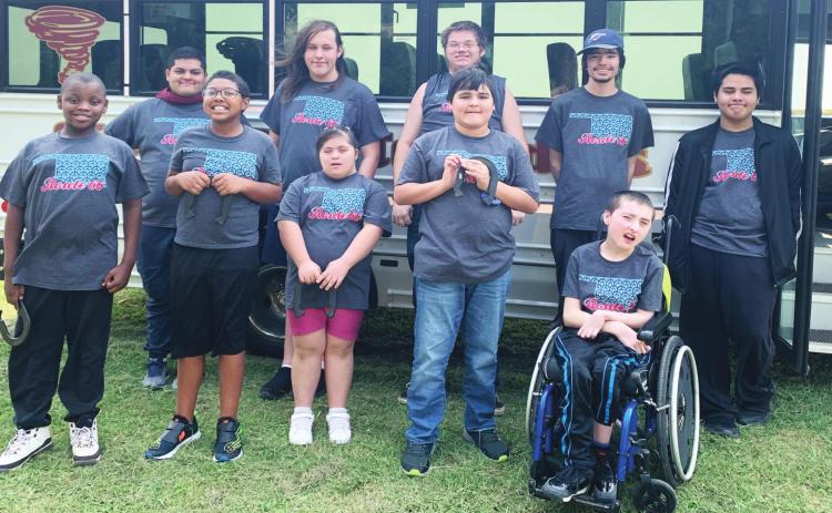 Athletes compete at Special Olympics