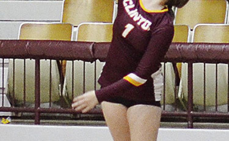 Clinton volleyball takes down Blanchard in four sets