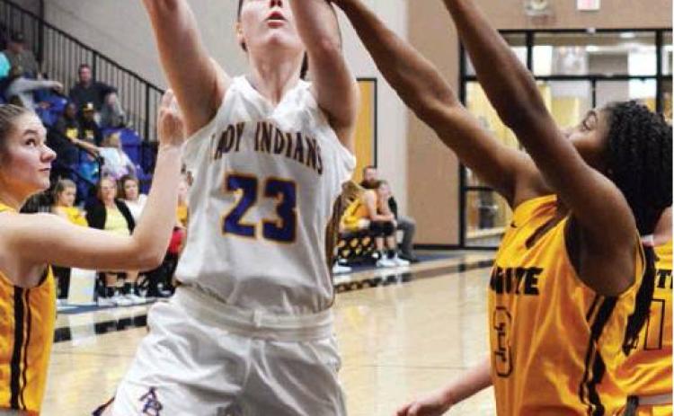 Lady Indians flying high at break