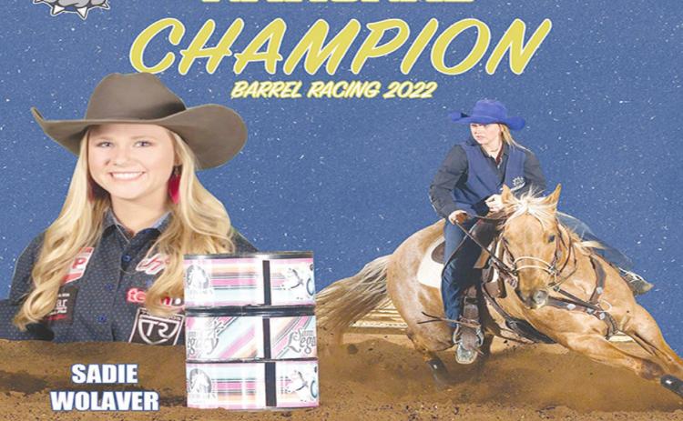Wolaver wins gold buckle for SWOSU Rodeo