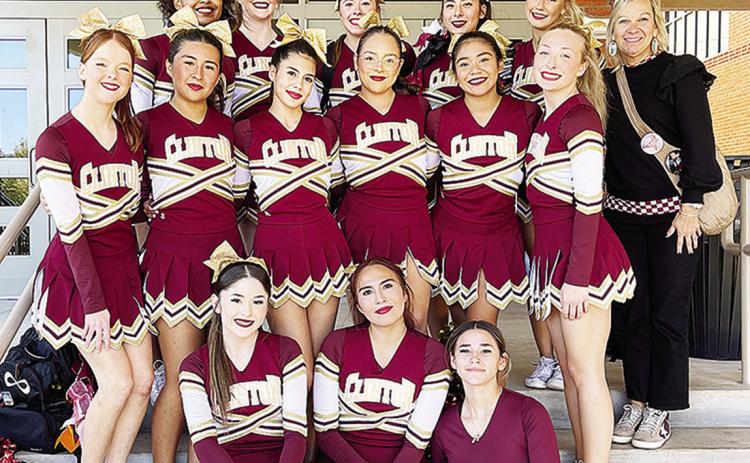 Clinton cheers heads to state competition
