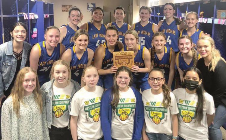 Lady Indians finish runner-up at Western Equipment Classic