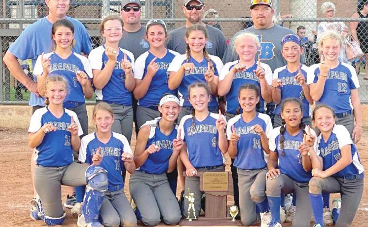 Lady Indians win 12U state title
