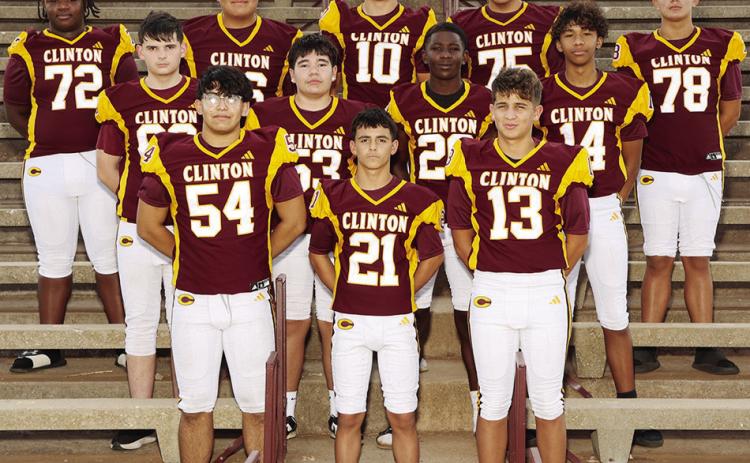 The freshman class includes, front, from left, Colton Pool, BentLee Potter, Wylder Hileman; middle, Carter Wandrie, Izaias Wraspir, Da’marian Bailey, Eli Harper; back, Jayden McCoy, Sergio Bird, Liam Lofland, Noah Pool and Jaeden Tortoldo. CDN | Steve Wheeler