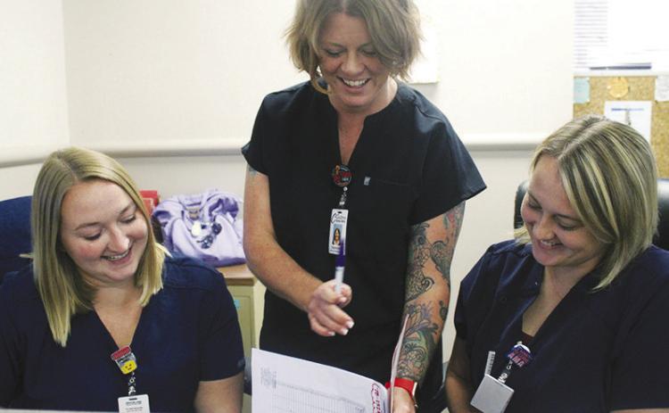 Reviewing patient data
