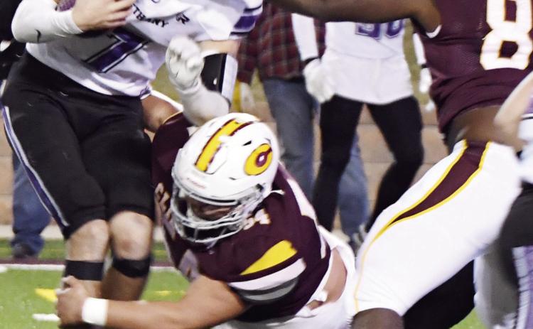 High, low tackle