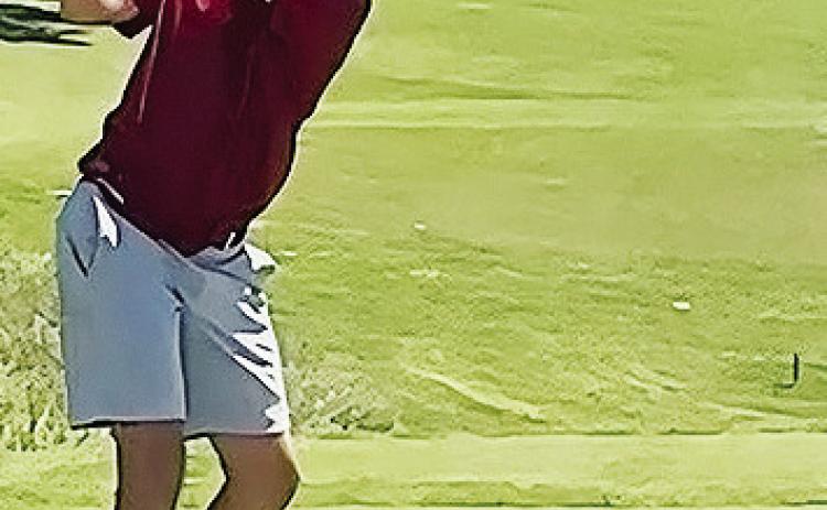 Clinton freshman competes in golf state tournament