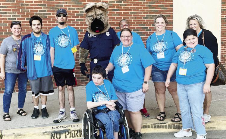 The Clinton Red Tornadoes Special Olympics team