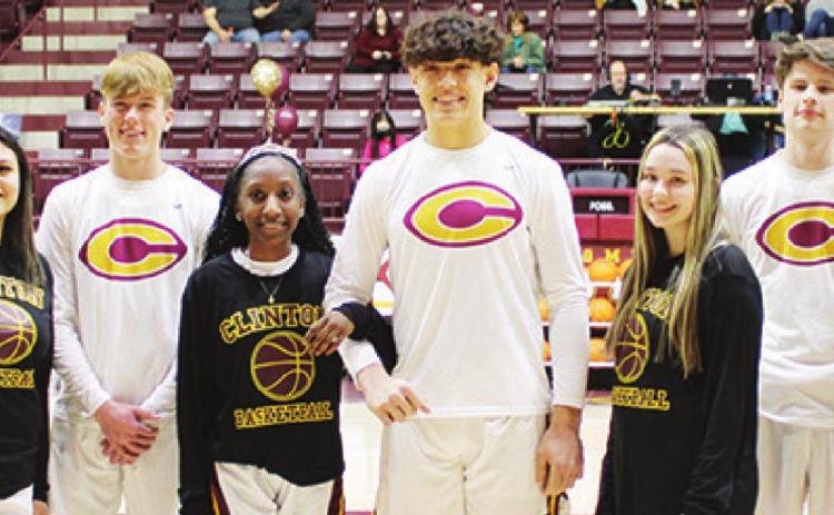 Basketball Homecoming Court