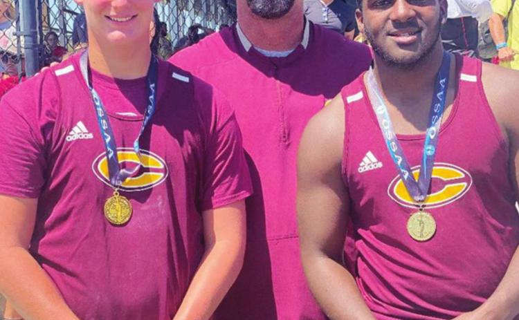 Crane takes gold in discus
