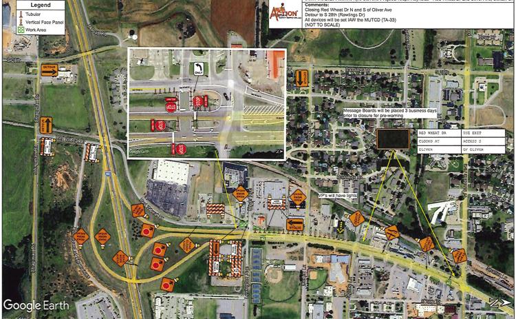 A revised set of plans have been released for the impending sewer manhole construction taking place on Red Wheat Drive with the formation of access points created running east and west across Gary Boulevard. CDN | Courtesy photo