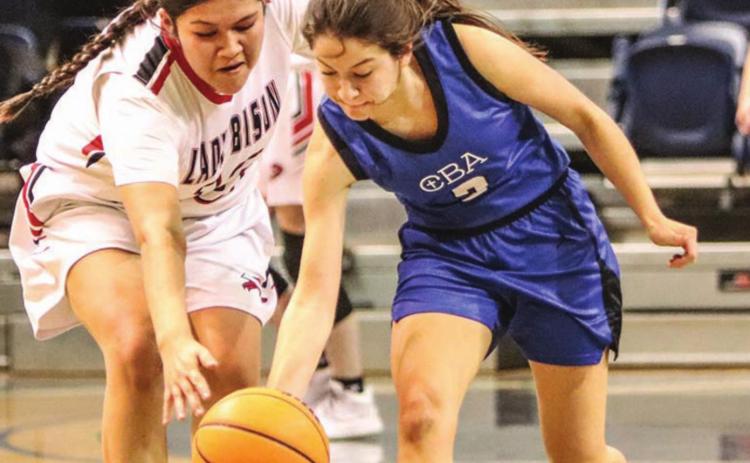 Sofia Schmidt steals the ball