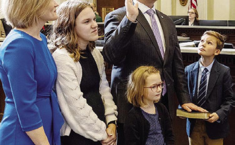 9 Moore sworn in to post
