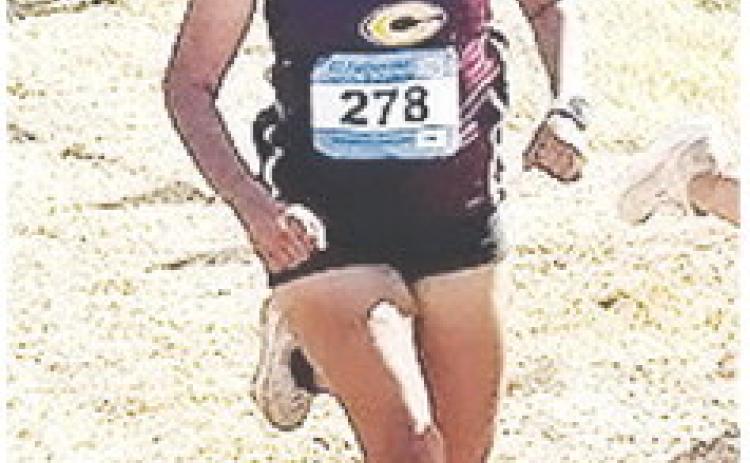Clinton cross country competes in Anadarko meet