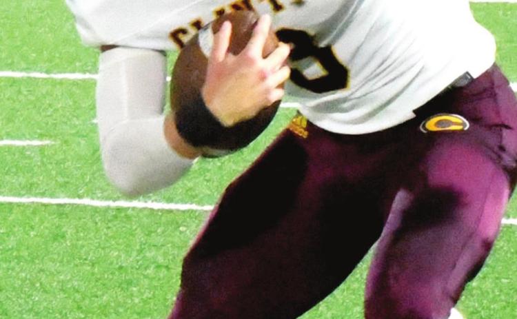 Senior making two-way impact