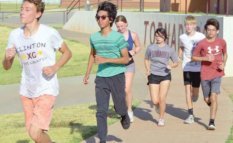 Clinton cross country begins practice