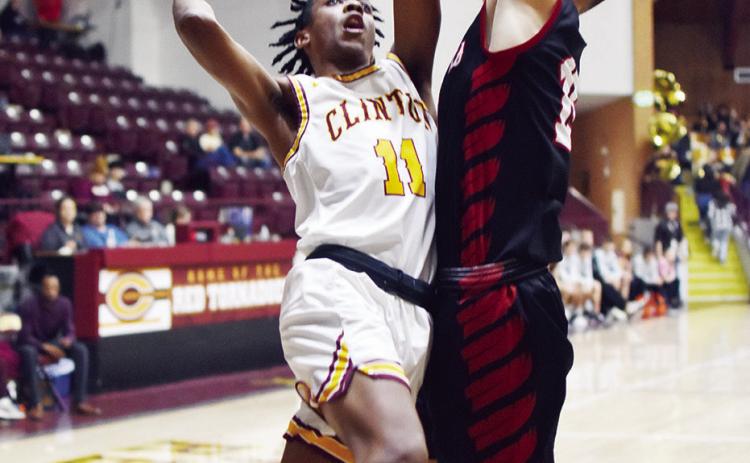 Focused on the hoop