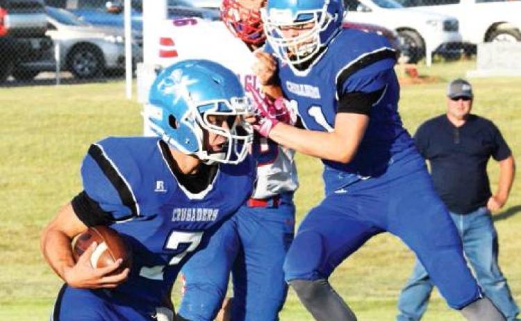 Local eight-man football teams back in action tonight