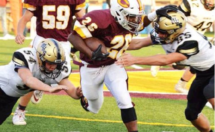 Clinton JV football wallops Woodward
