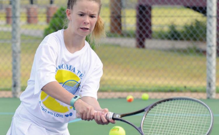 Returning a serve