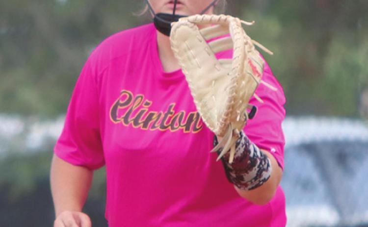 Clinton Lady Red Tornadoes softball seniors