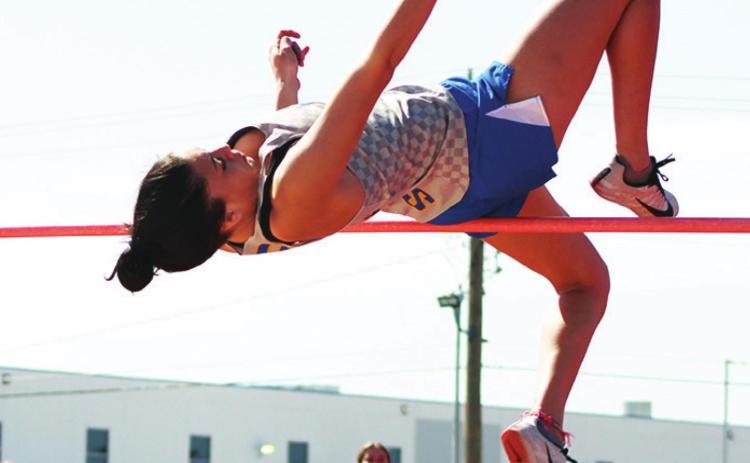 Arapaho-Butler competes in Class A State Track Meet