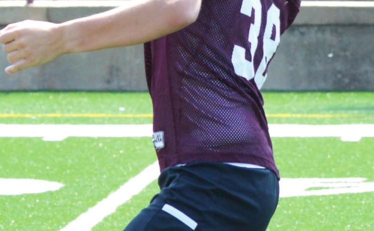 Clinton sophomore quarterback Jaron Williams