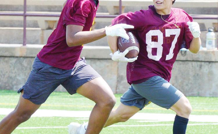 Reds pick up snaps in scrimmage
