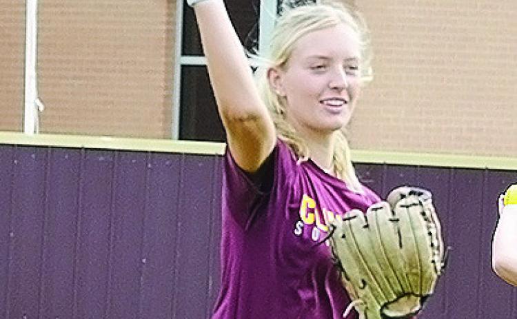 Playing pitch and catch