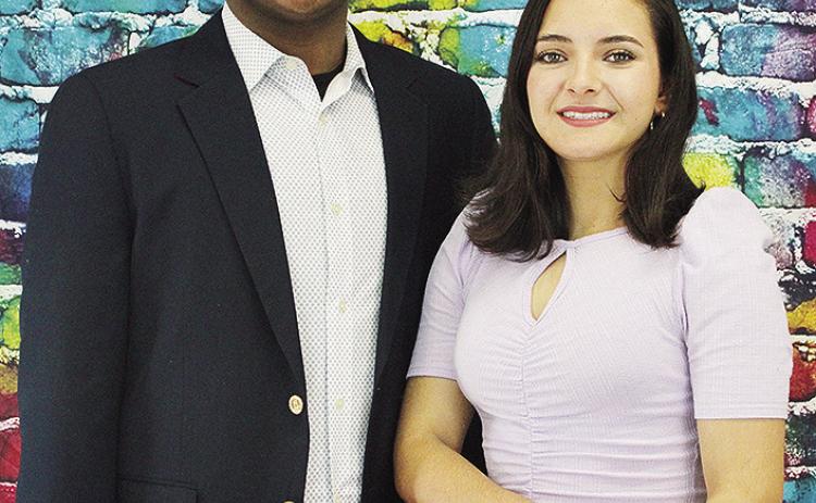 Kristian Bennett and Idalia Pelayo