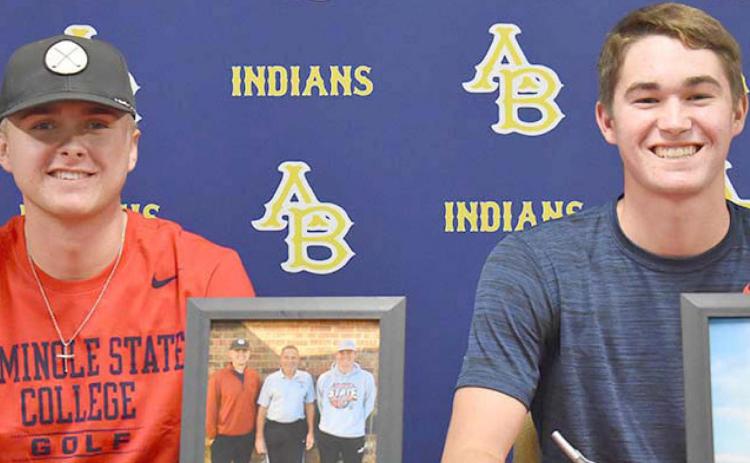 Carlisle, Griffith sign with Seminole State golf